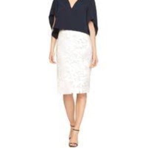 NWOT Milly Slim Midi Skirt